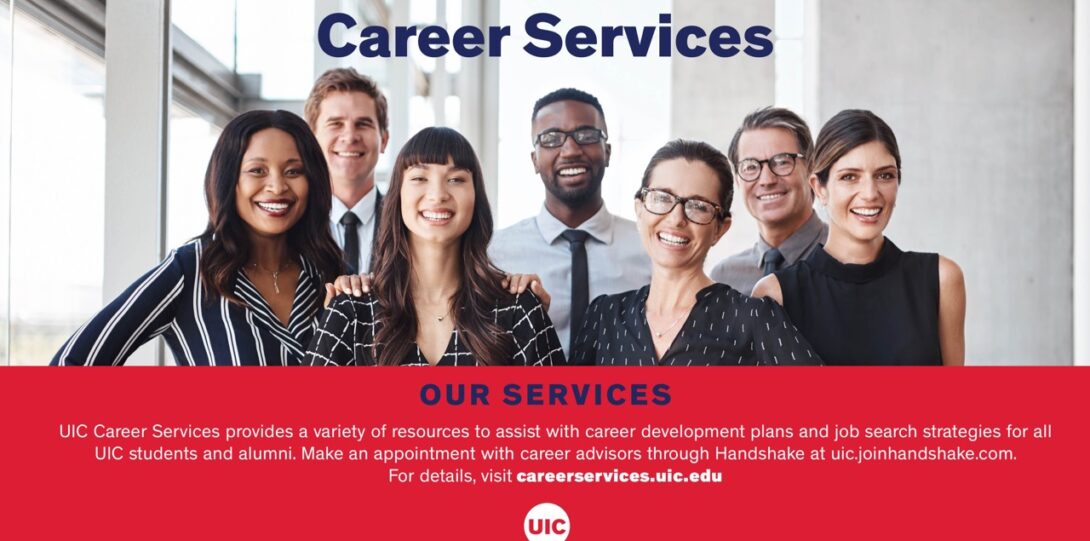 Career Services offerings to UIC Students